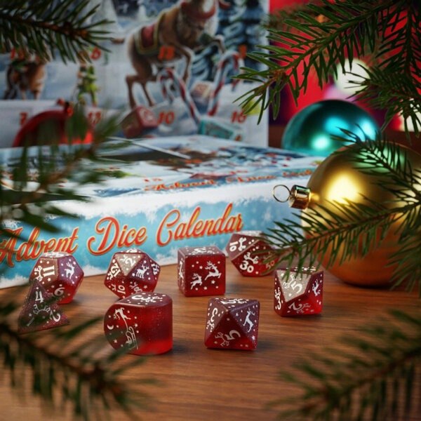 Adventný kalendár kociek Q-Workshop Advent Dice Calendar #03