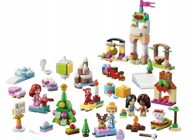 LEGO Disney Princess 43298 adventný kalendár 2026, 290 dielikov