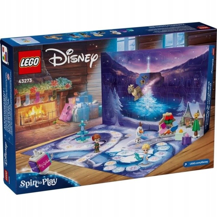 LEGO Disney Frozen 43273 adventný kalendár 2025, 231 dielikov