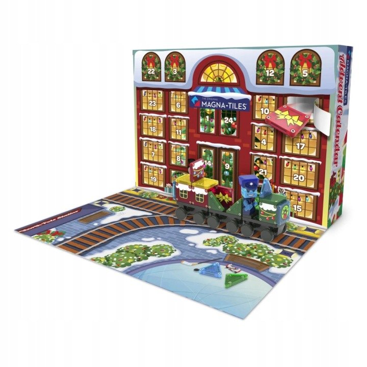 MAGNA-TILES microMAGS adventný kalendár s 34 dielikmi