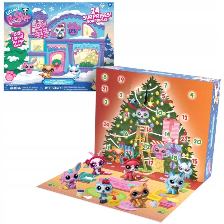 Littlest Pet Shop adventný kalendár s 24 prekvapeniami