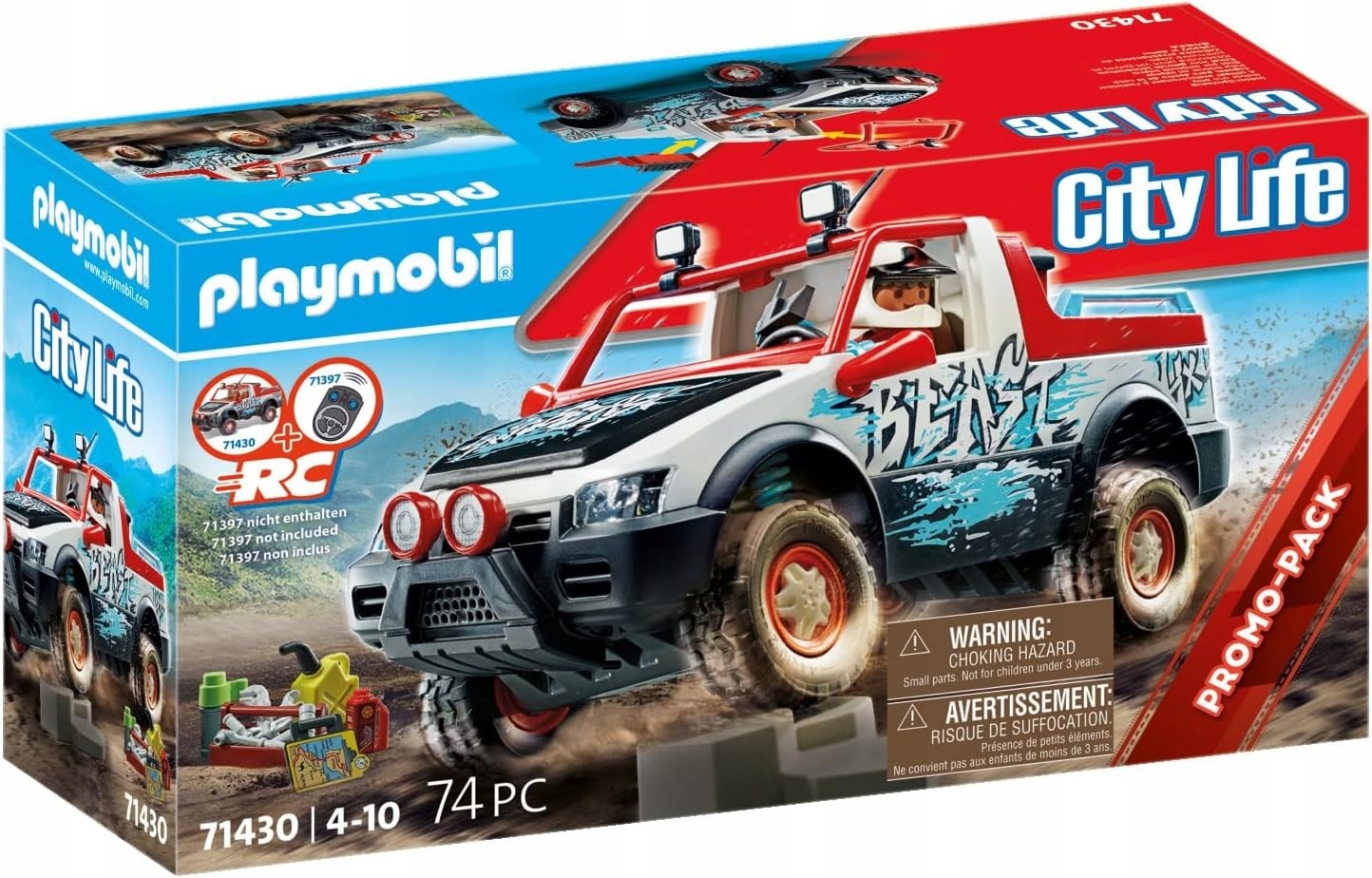 71430 PLAYMOBIL RC RALLY CAR