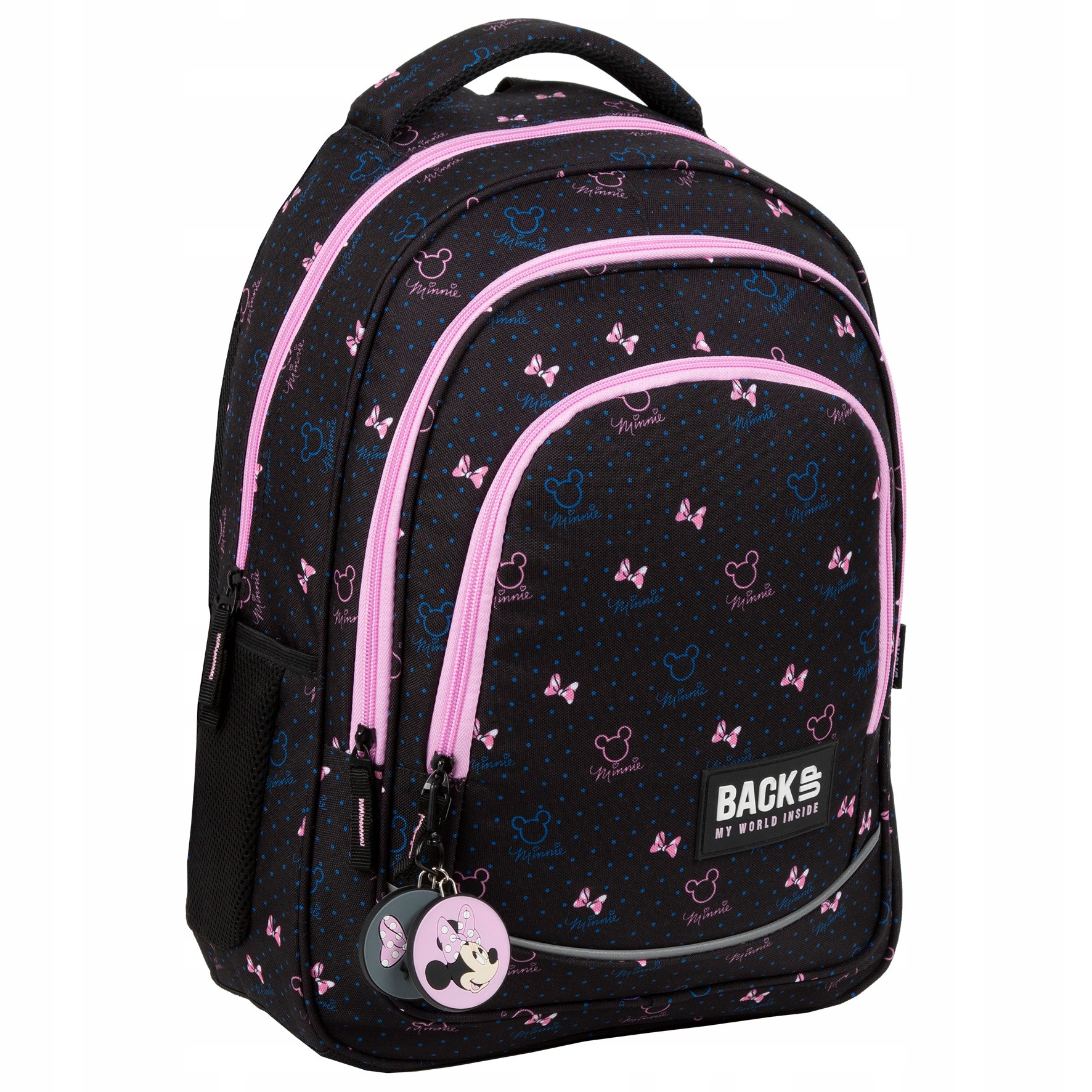 Školský batoh - Záložný batoh školy pre Dziweczynku Minnie Black
