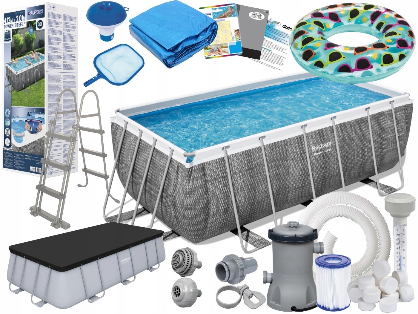 Futbal pool 412x201x122 cm Bestway 56722