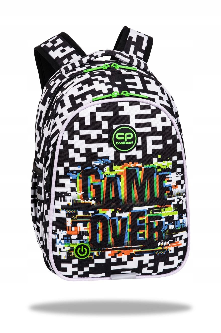 Dvojkomorový batoh Coolpack Jimmy s LED systémom - Hra skončila