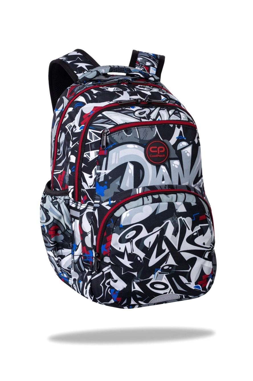 Dvojkomorový Batoh Coolpack Pick Street Art pre Študentov