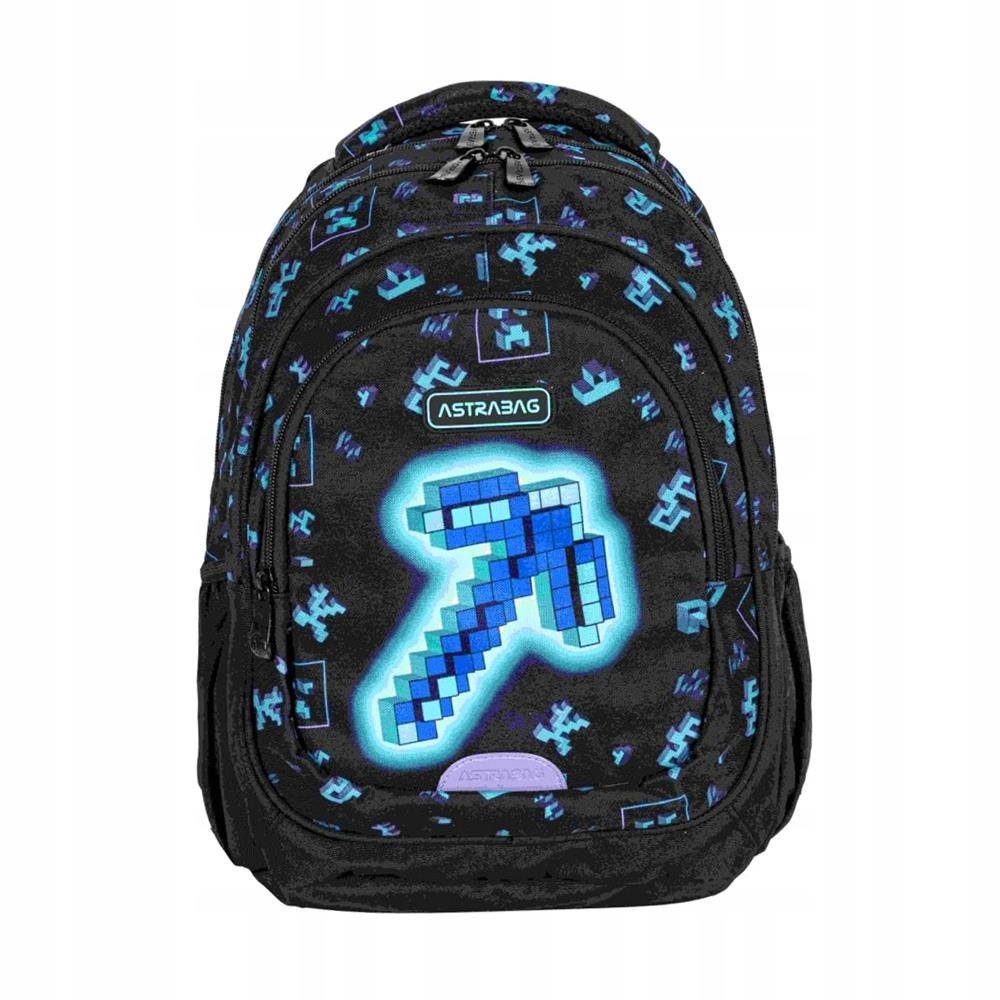 Multifunkčný batoh Astrabag Dark Pixel AB330 – perfektný pre školu a voľný čas