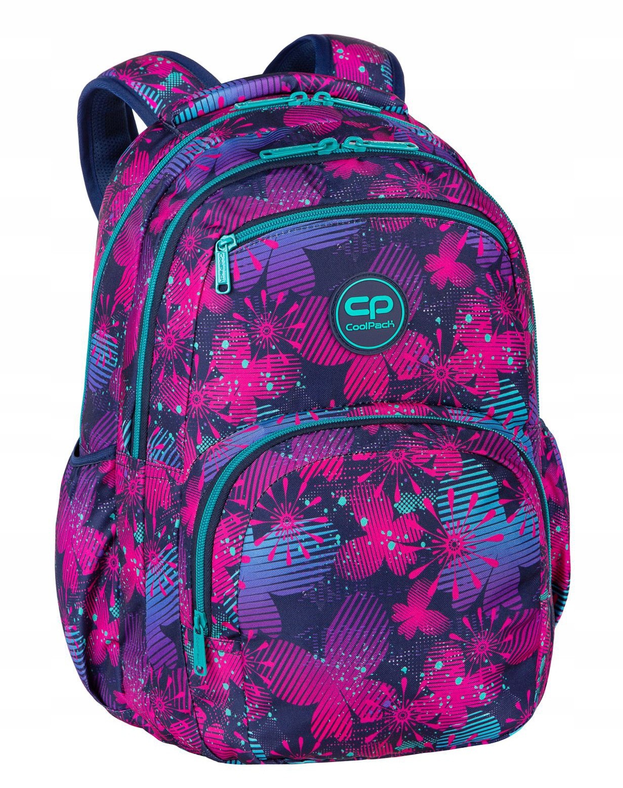 CoolPack viackomorový školský batoh, viacfarebný, 23 rokov