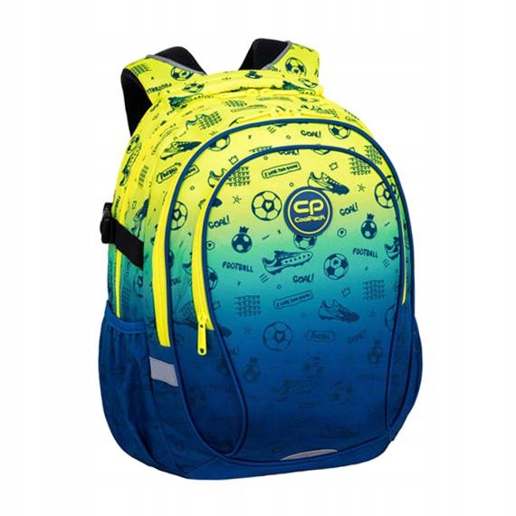 Mládežnícky batoh Coolpack Factor na futbalové motívy