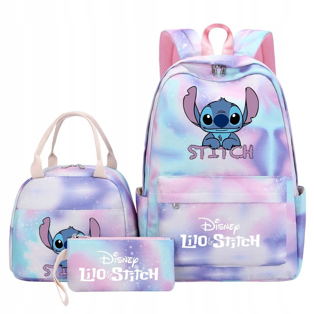 Viackomorový školský batoh Lilo and Stitch, viacfarebný, 26 rokov