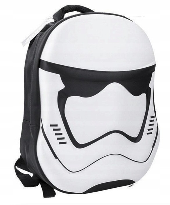 Jednokomorový školský batoh Star Wars pán a pani Gadget, čierny