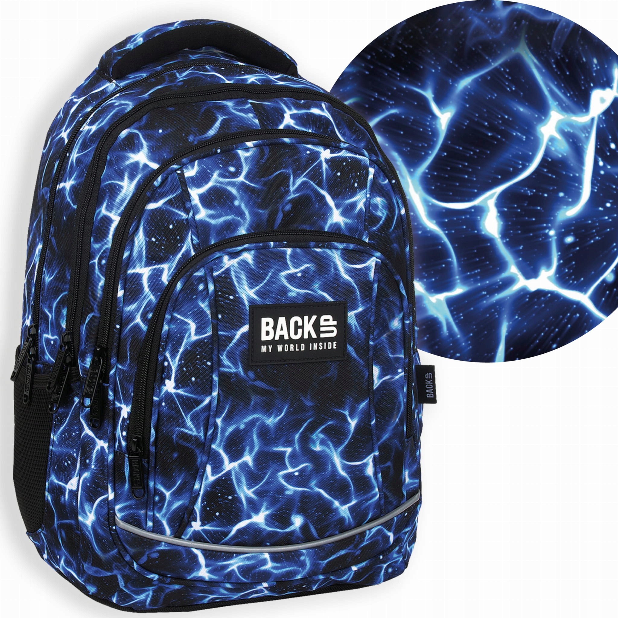 Školský batoh BACKUP so skvelým dizajnom a funkčnosťou
