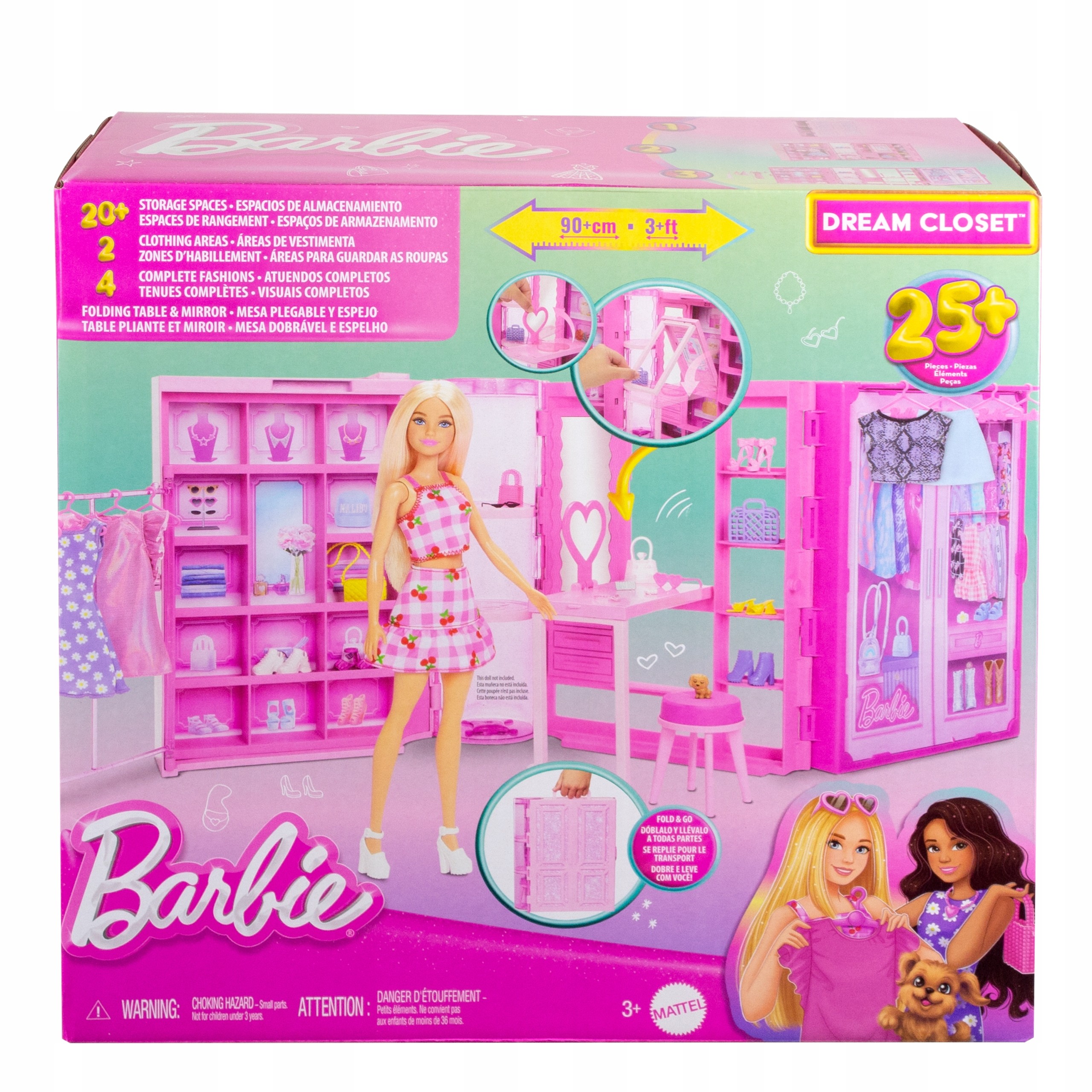 Barbie Šatník snov 3.0 Sada HXD59