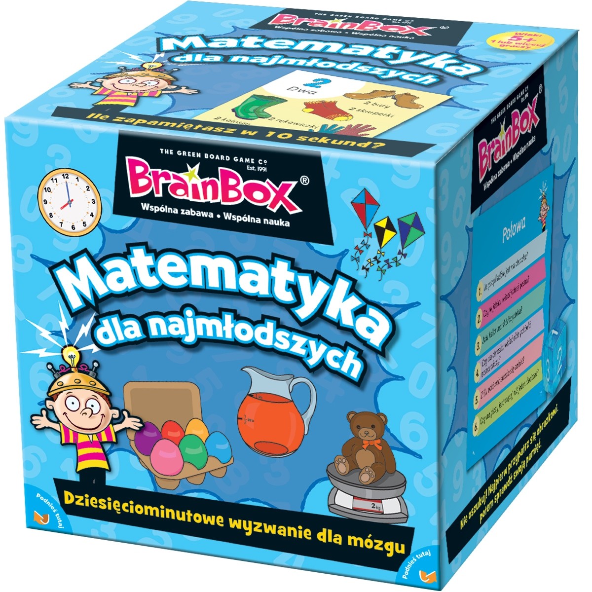 Spoločenská hra BrainBox - Matematika pre najmenších rebelov