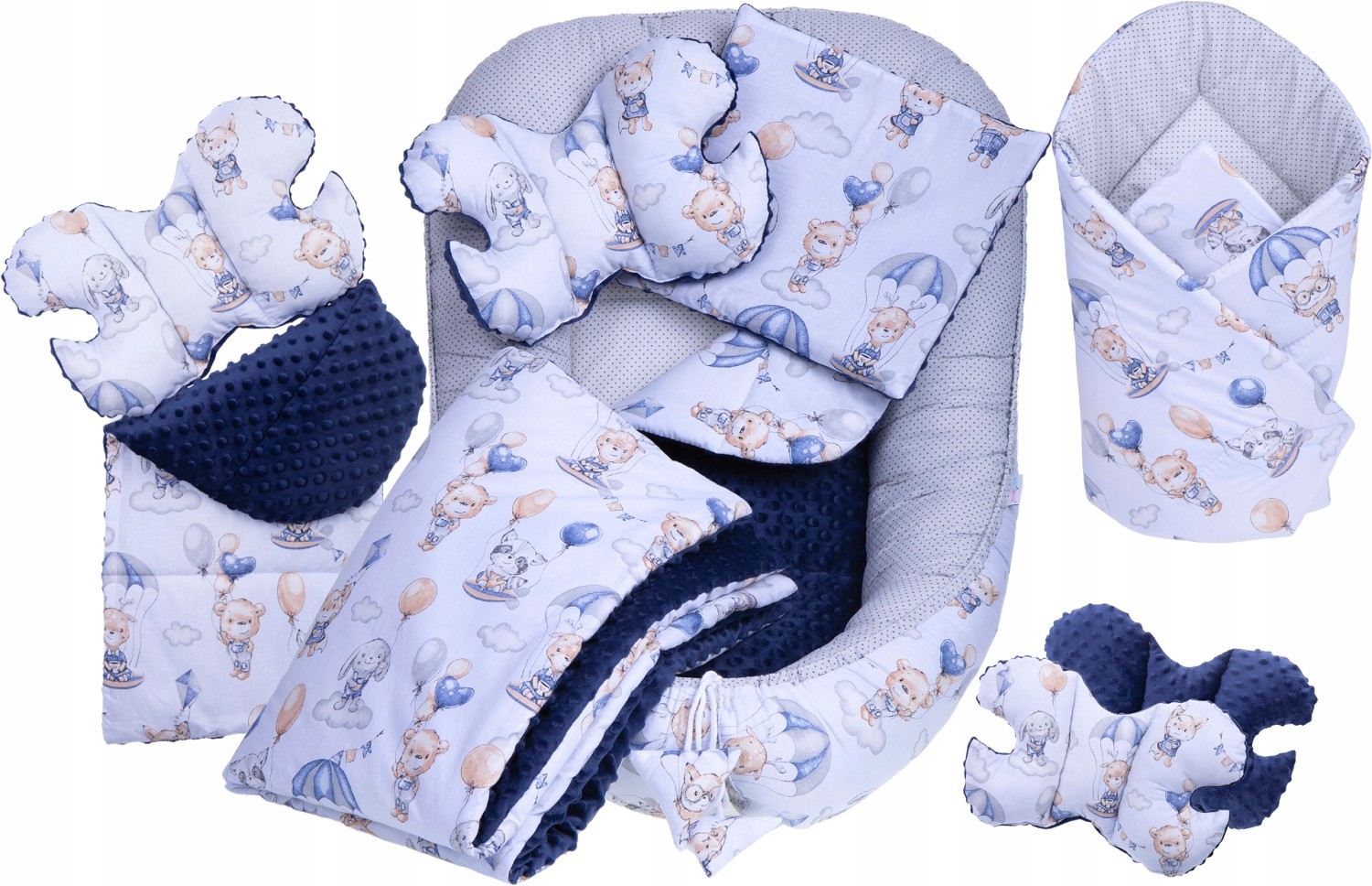 Babymam baby cocoon 7 ks. bavlna