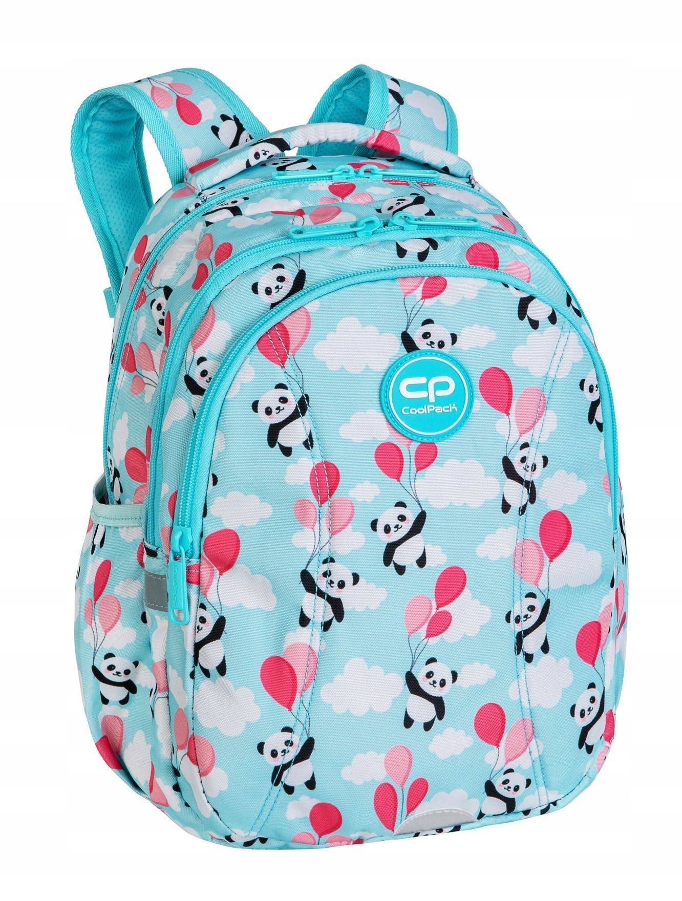 Školský batoh CoolPack Joy S pre dievčatá - Panda s balónikmi