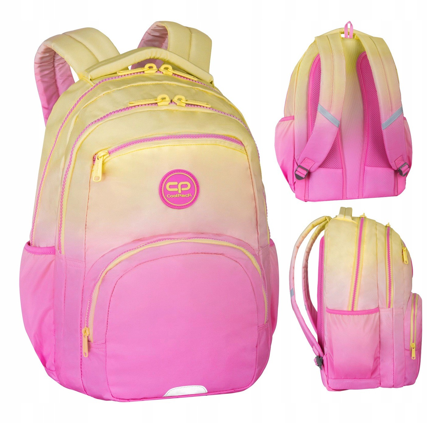 OMBRE GRADIENT PEACH COOLPACK ŠKOLSKÝ BATOH 23L