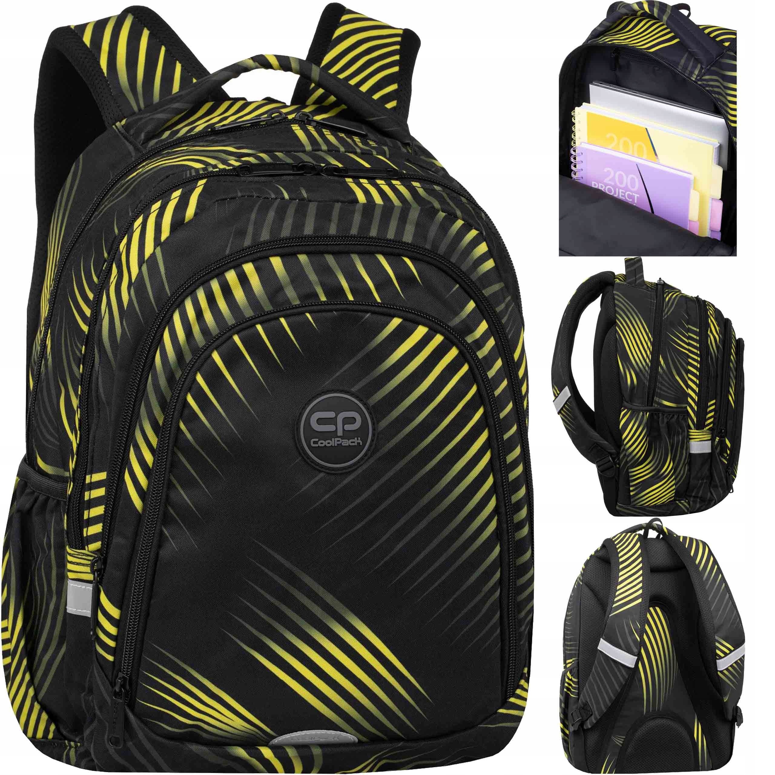 Mládežnícky školský batoh COOLPACK Drafter s 3D kombináciou pre chlapca