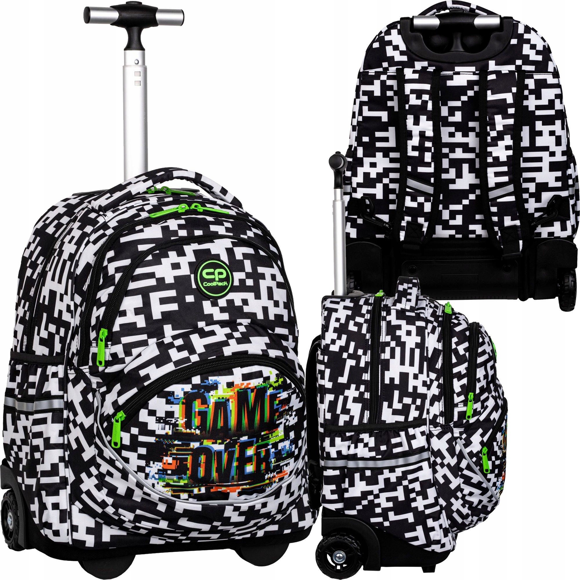 Mladistvý školský batoh na kolieskach CoolPack Starr – odolnosť a štýl