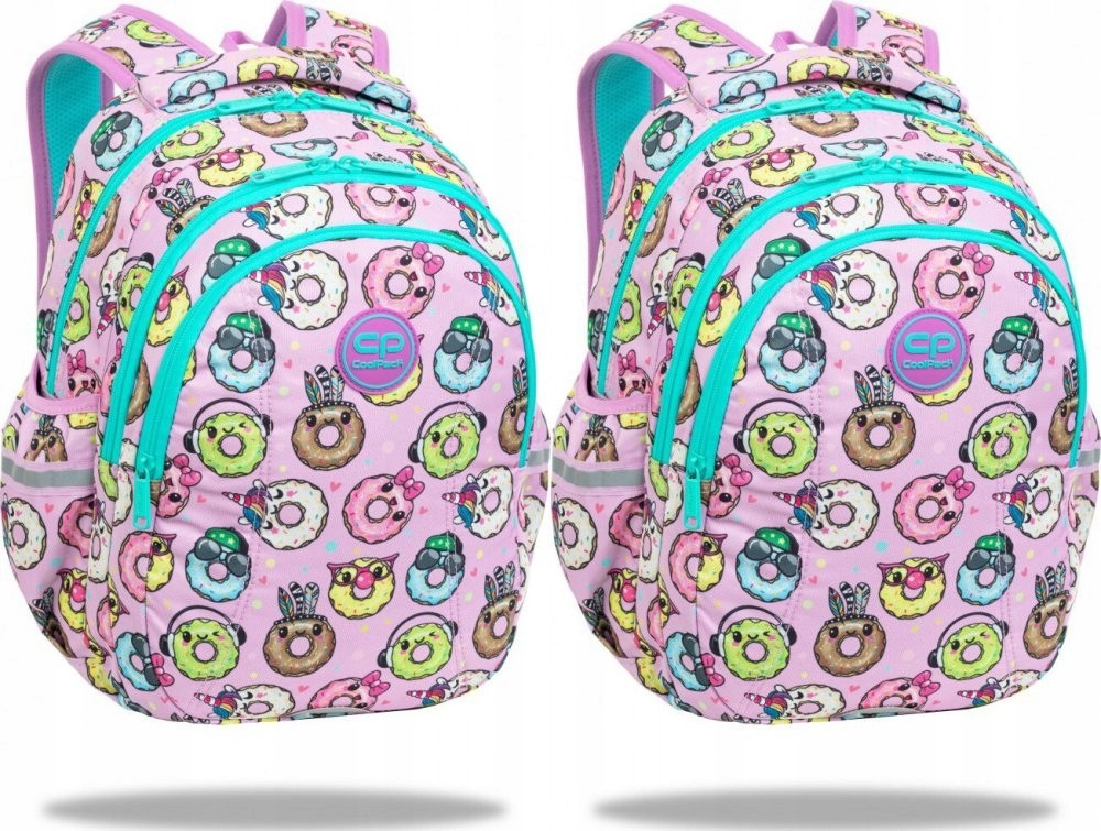Školský batoh CoolPack Joy S pre dievčatá - veselý dizajn s donutmi
