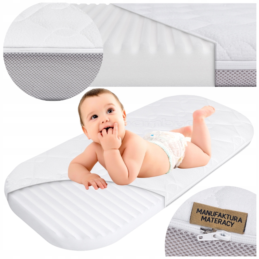 Matrac Manufaktura Matrace Chicco Baby Hug stredne tvrdé 33 x 72 x 5 cm