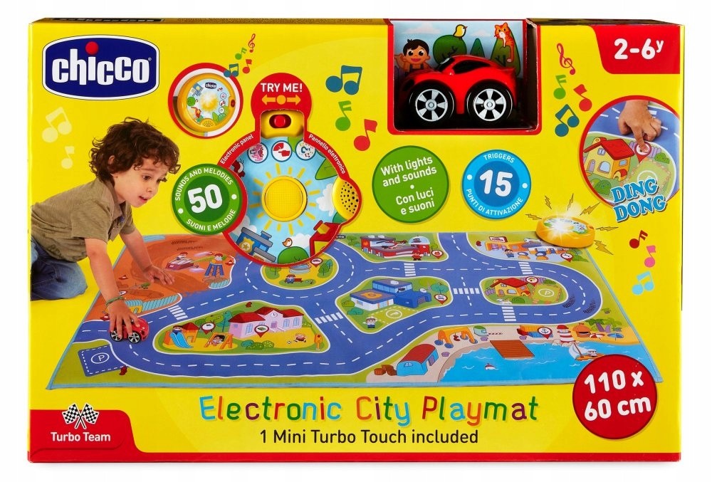 Chicco Elektronická podložka City + Car Turbo Touch 97000