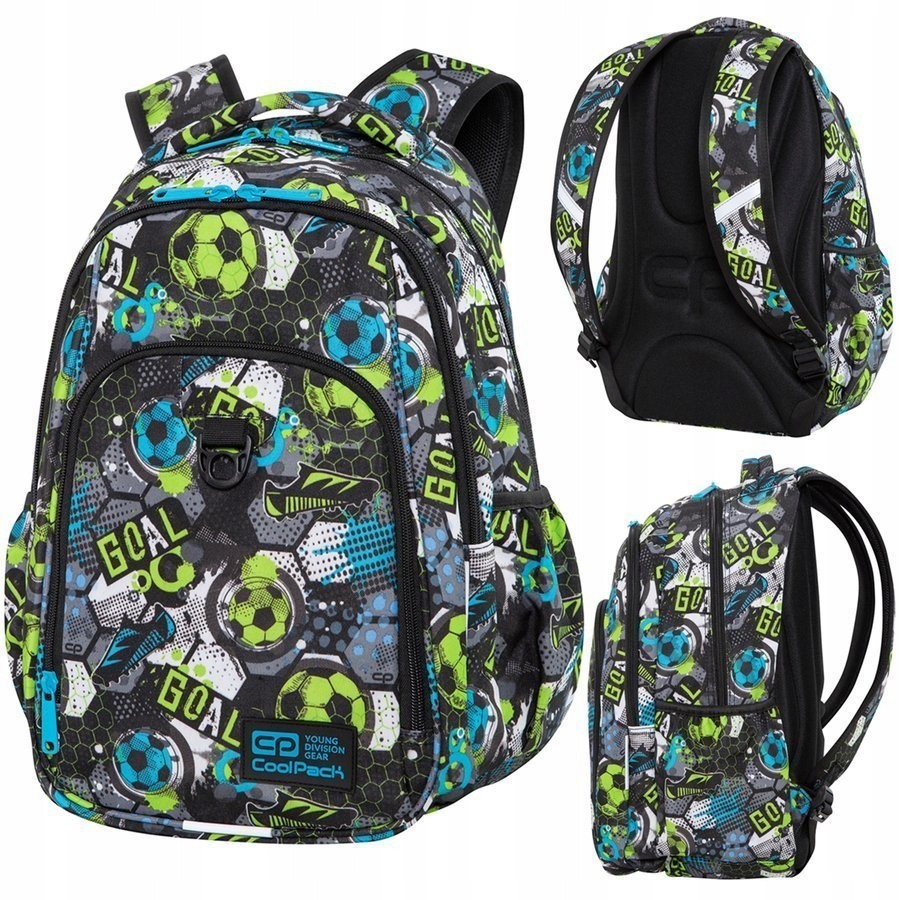 Školský batoh - Chlapčenský školský batoh Football Cool Pack