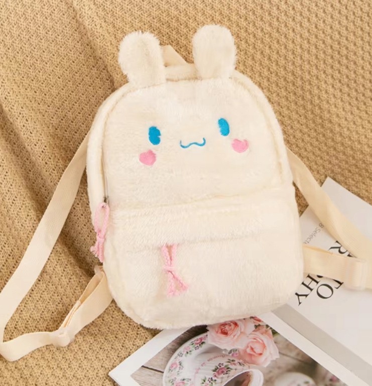 Nádherný plyšový školský batoh Cinnamoroll Hello Kitty Sanrio