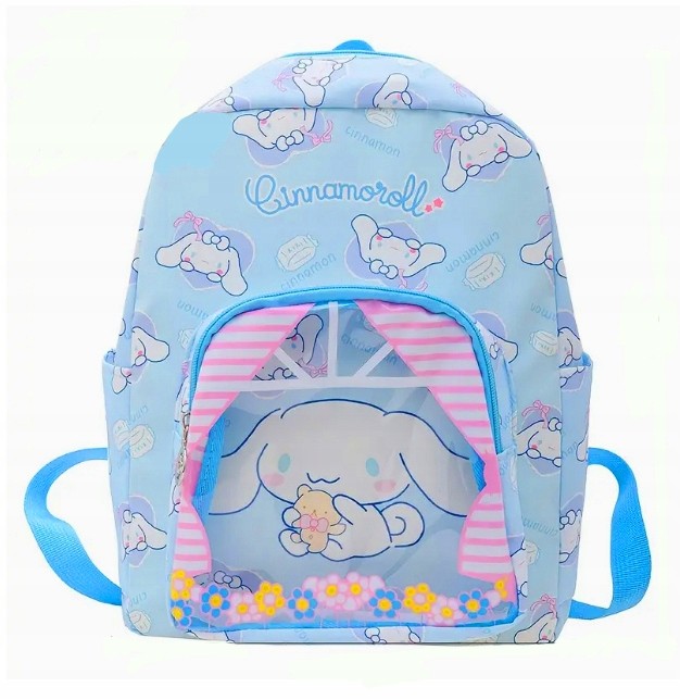 Vodeodolný školský batoh Hello Kitty Sanrio Kawaii, 32 cm
