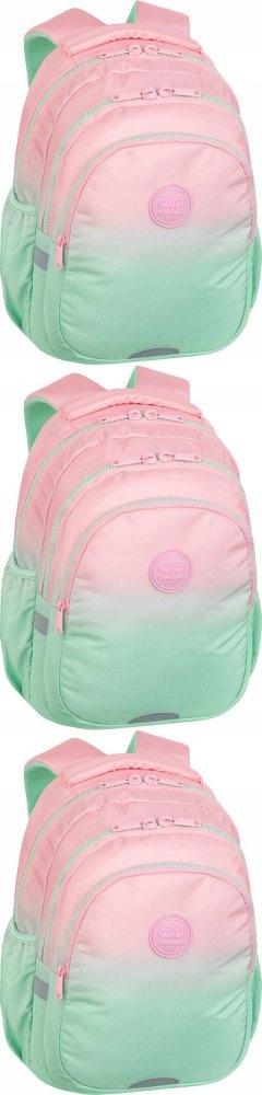 Ruksak Coolpack Jerry Gradient s 2 priehradkami, výzor jahoda