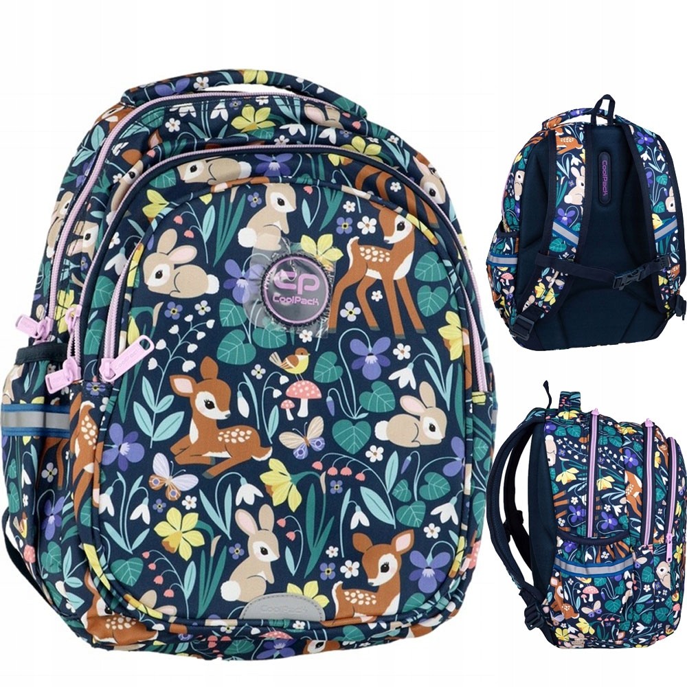CoolPack viackomorový školský batoh, viacfarebný, 21 rokov