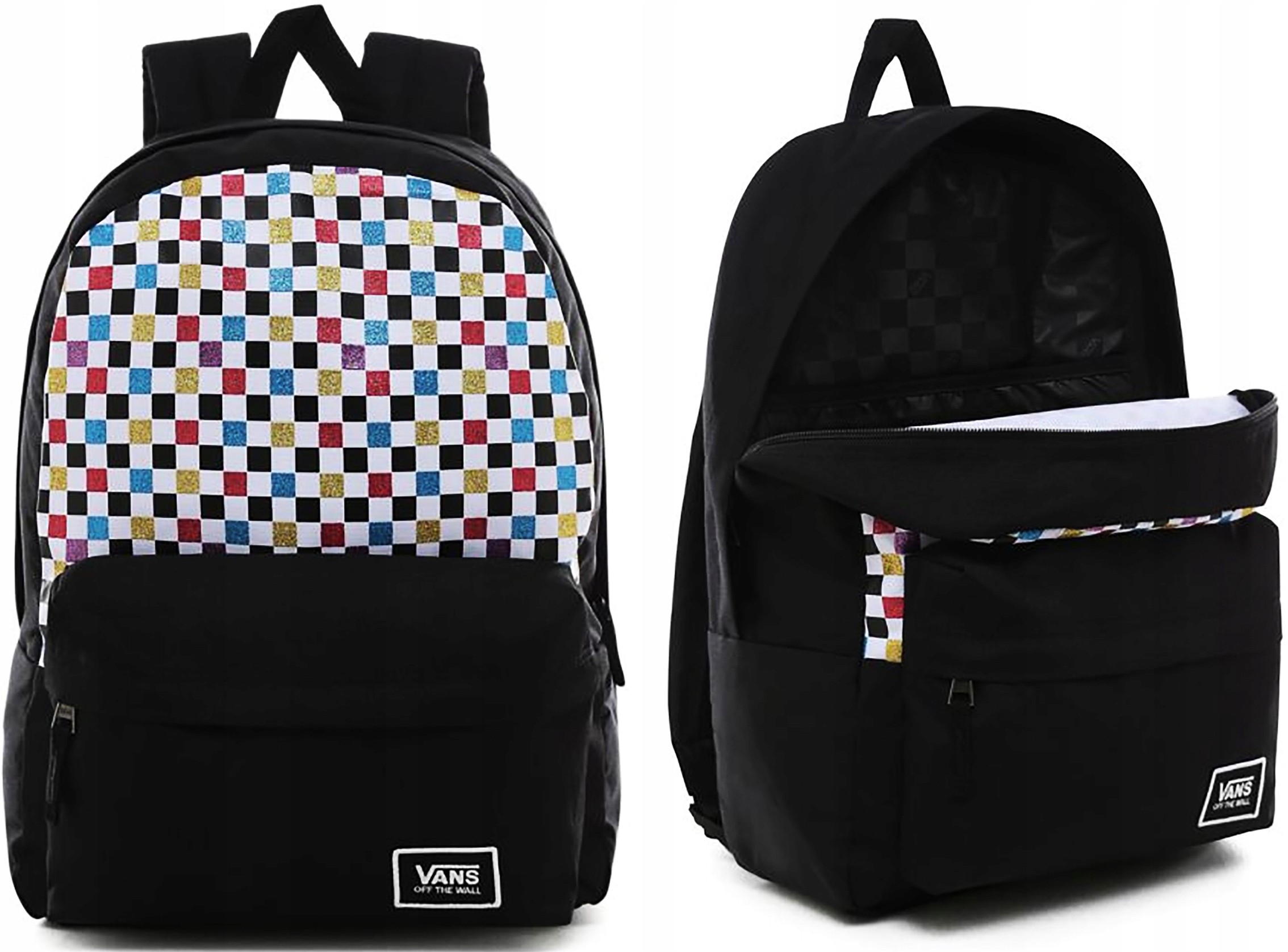 Jednokomorový školský batoh VANS, viacfarebný, 22 rokov