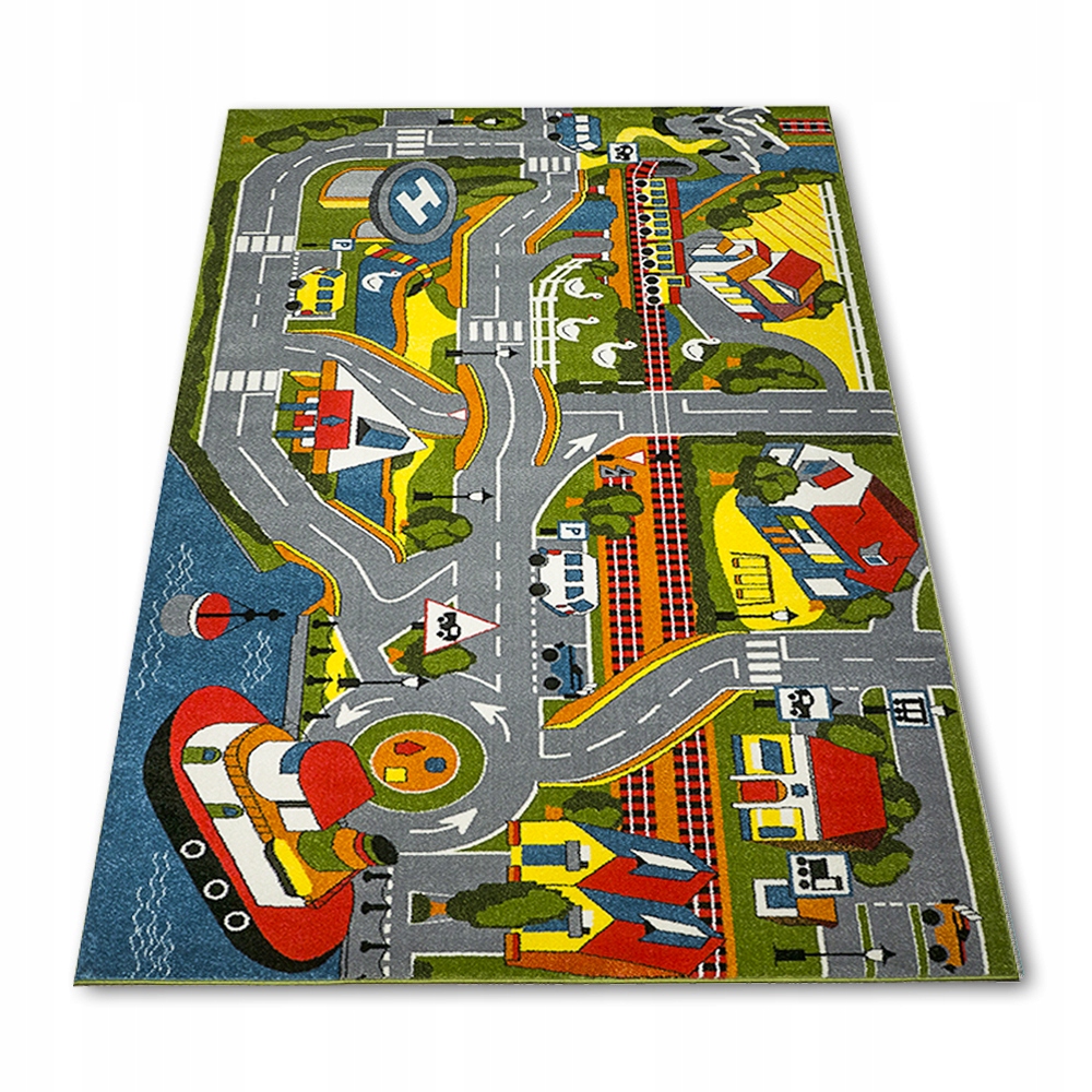 Koberec do detskej izby - Big Carpet 300x400 Detské módne Thick Machine