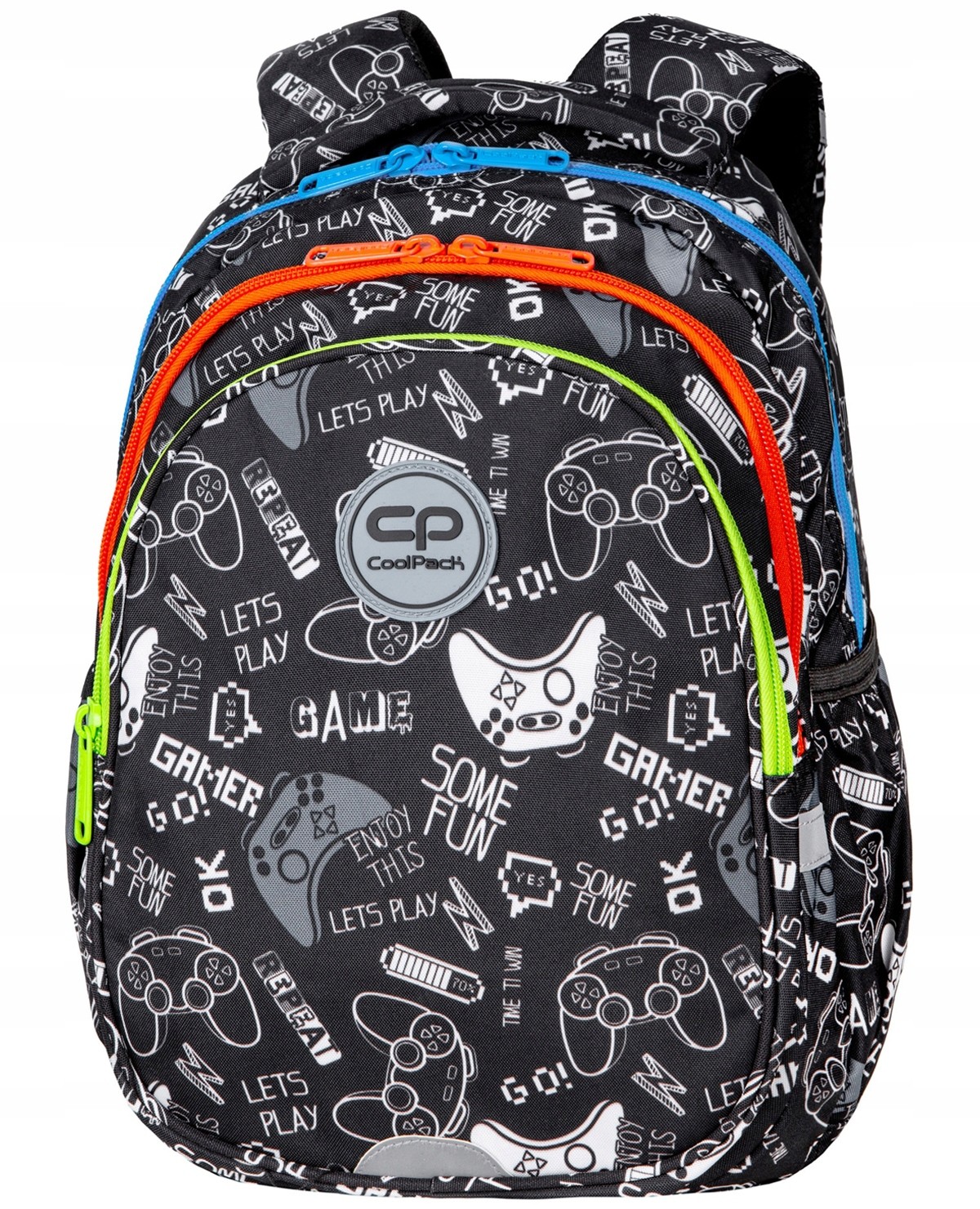Školský batoh - Dva -Chamber School Backpack Coolpack Gamepada Pad