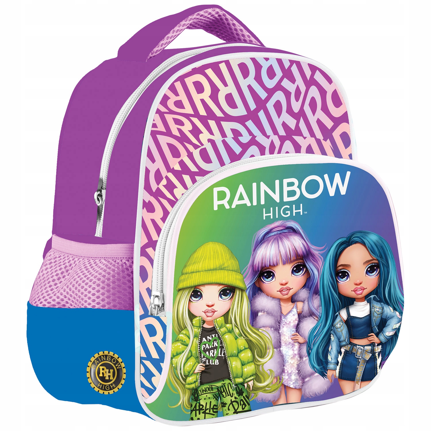 Školský batoh Rainbow High Silver Style pre predškolákov