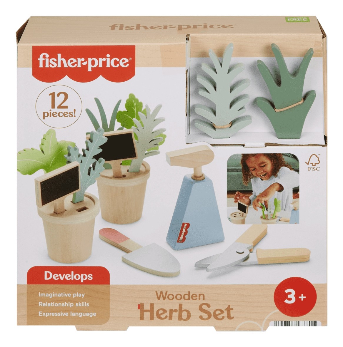 Drevená hračka Fisher-Price Little Gardener