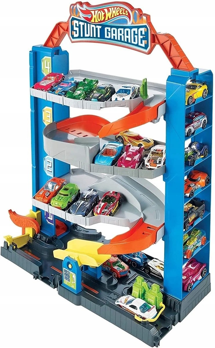 Kaskadérska garáž Hot Wheels GNL70