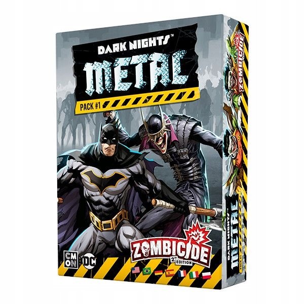Zombicide: Stolová hra 2. edície. - Metal Pack Dark Nights 1 Portal Games