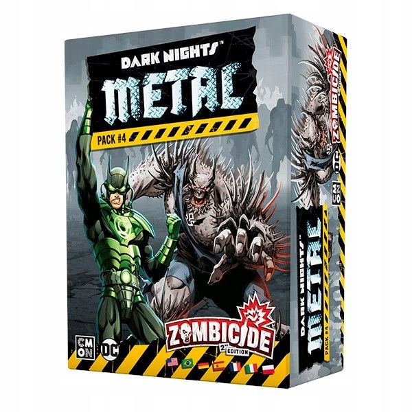 Zombicide: Stolová hra 2. edície. - Metal Pack Dark Nights 4 Portal Games