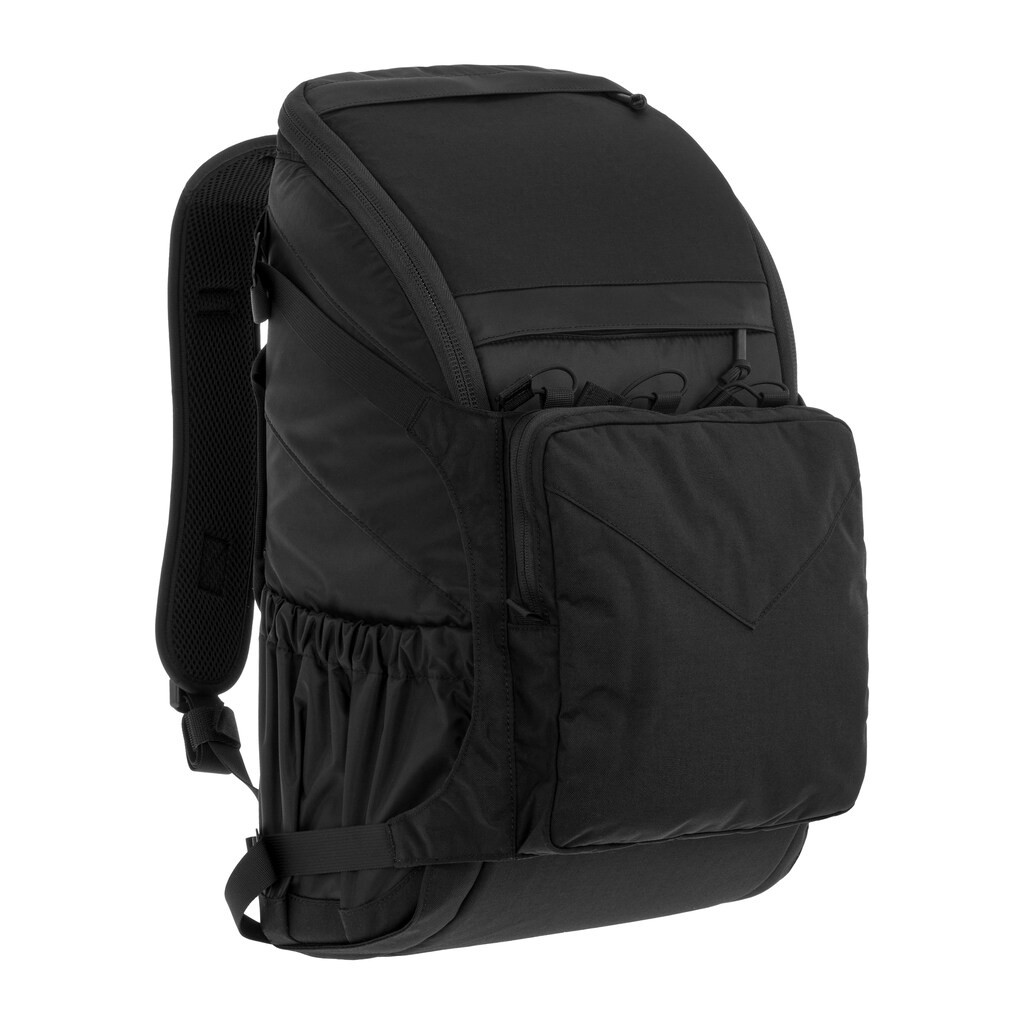 Multifunkčný čierny batoh Helikon Bail Out Bag, 25l - ideálny pre turistiku a survival