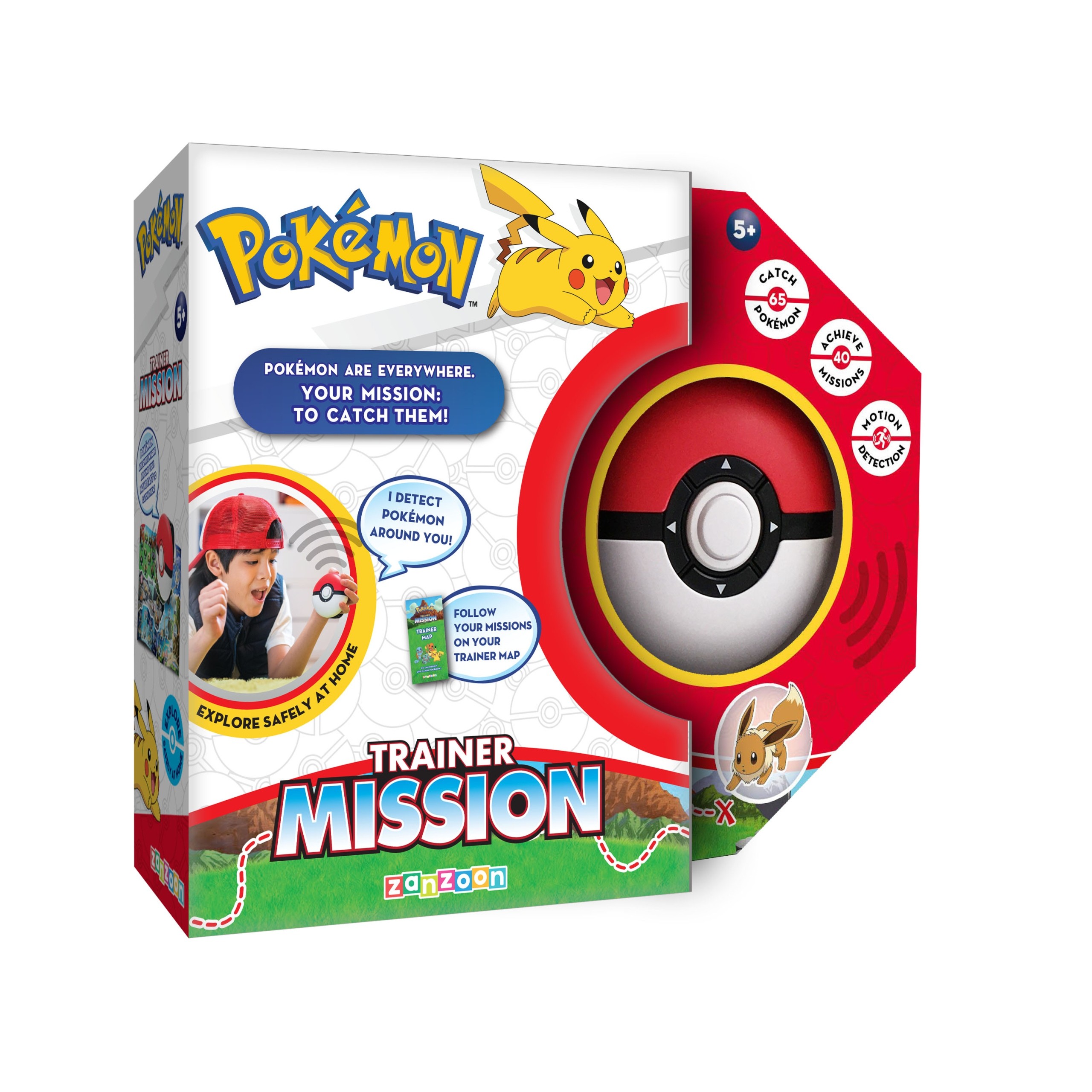 Interaktívna hra Zanzoon Pokémon Trainer Mission
