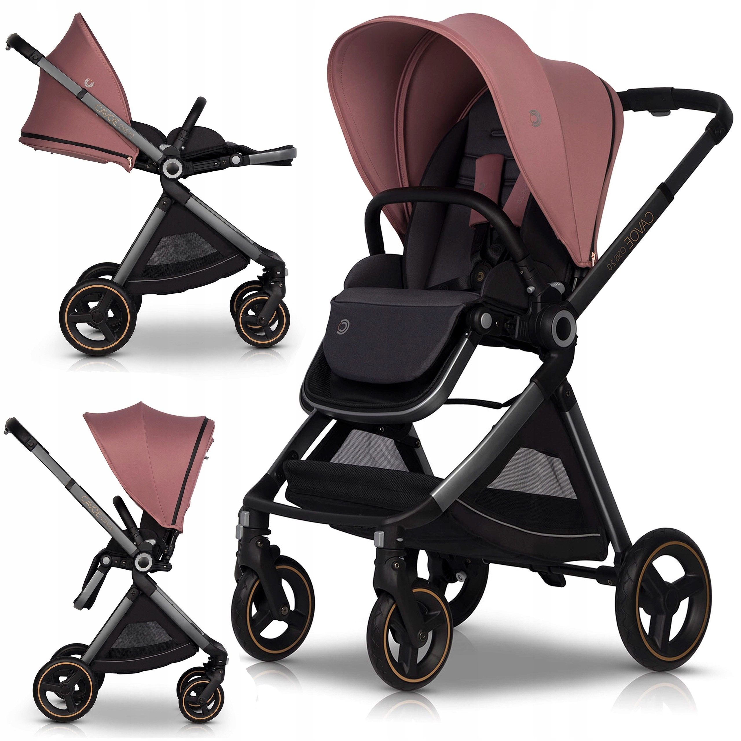 Kočík Cavoe OSIS 2.0 DESERT ROSE LIGHT+