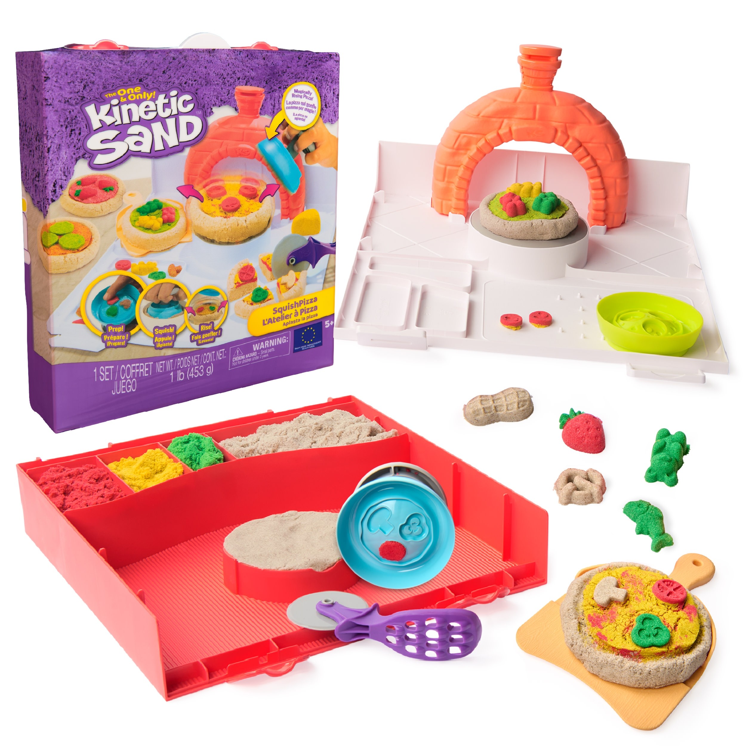 Kinetický piesok SquishPizza Spin Master