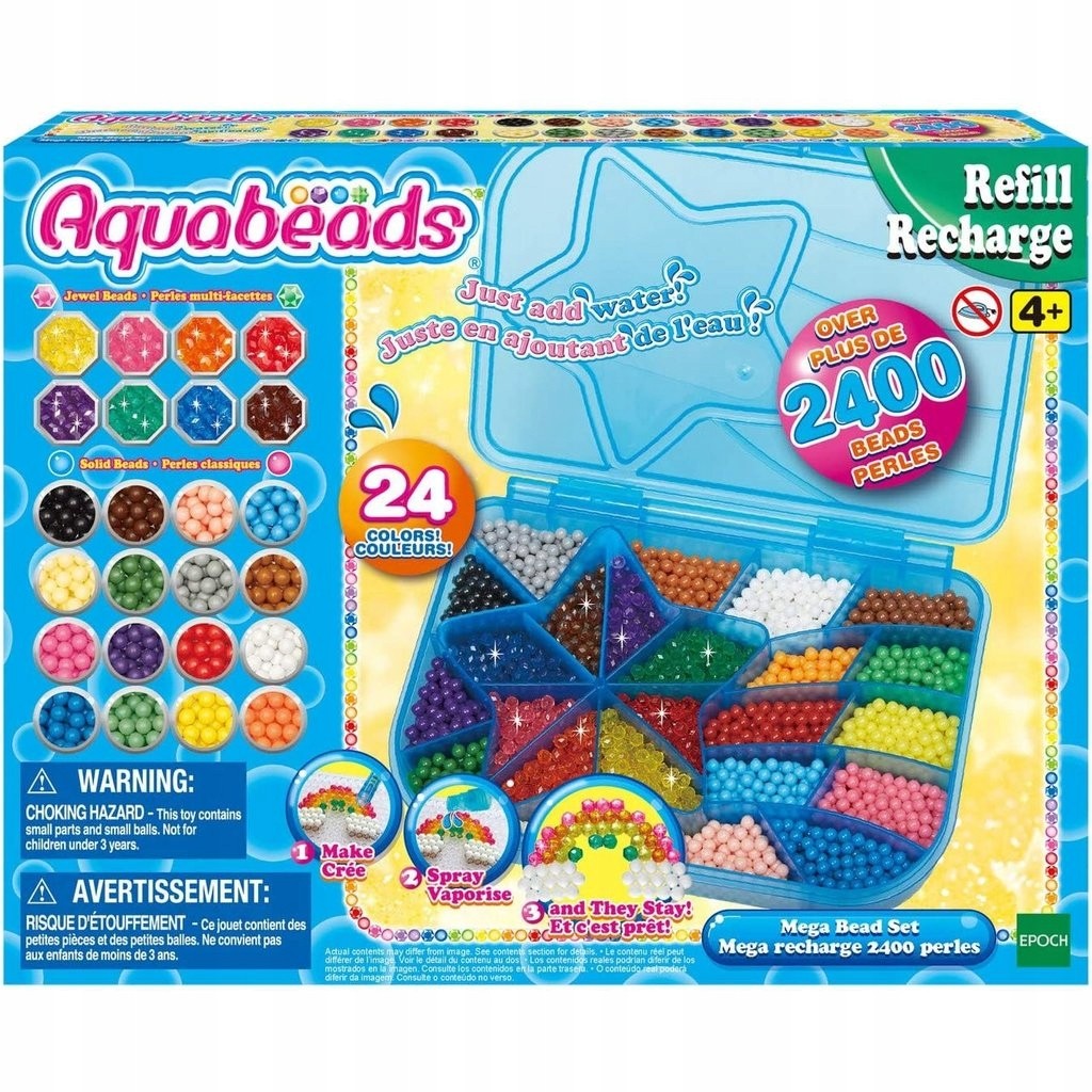 Aquabeads 31502 4 roky + 2400 dielikov