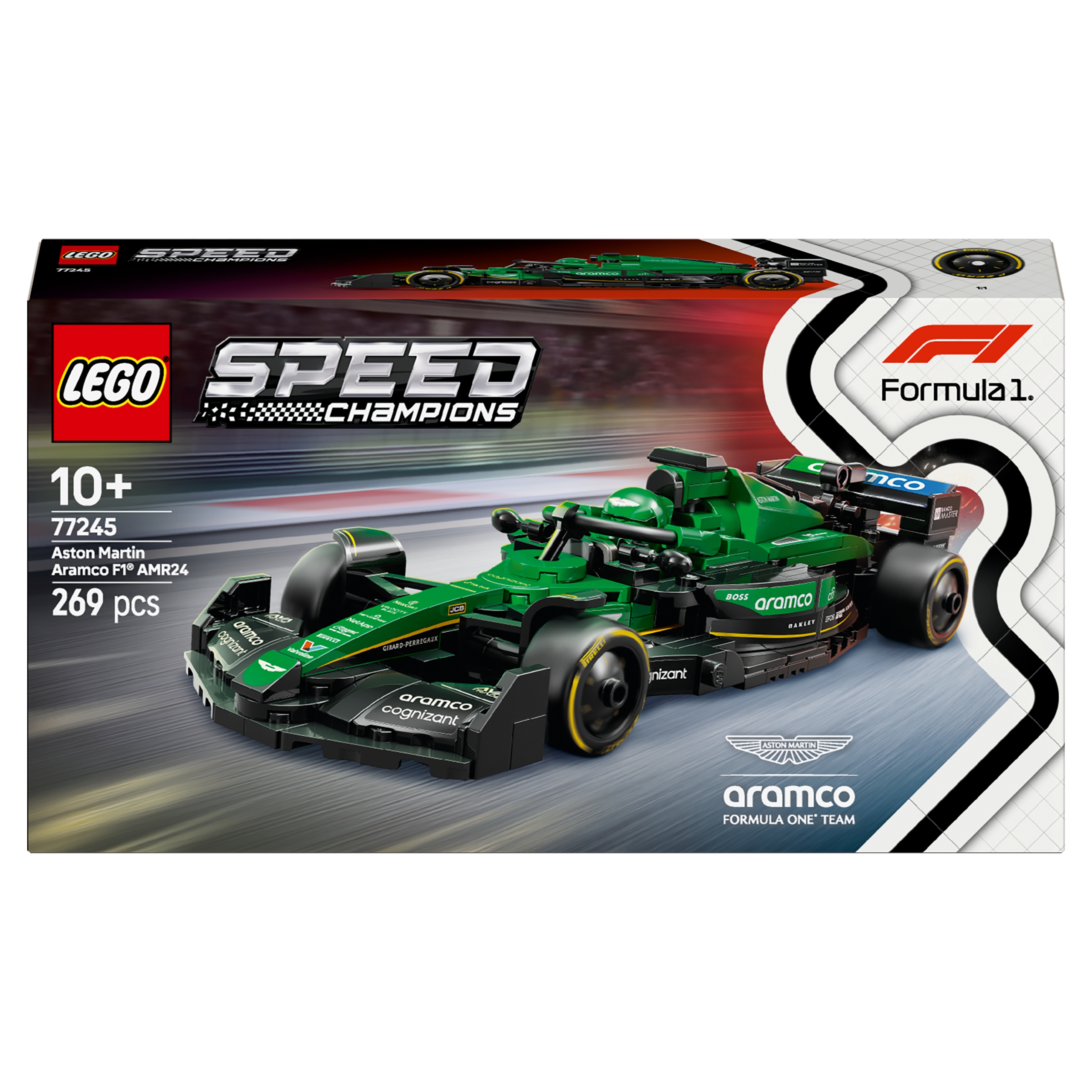LEGO Speed Champions 77245 Aston Martin Aramco AMR24 Auto F1