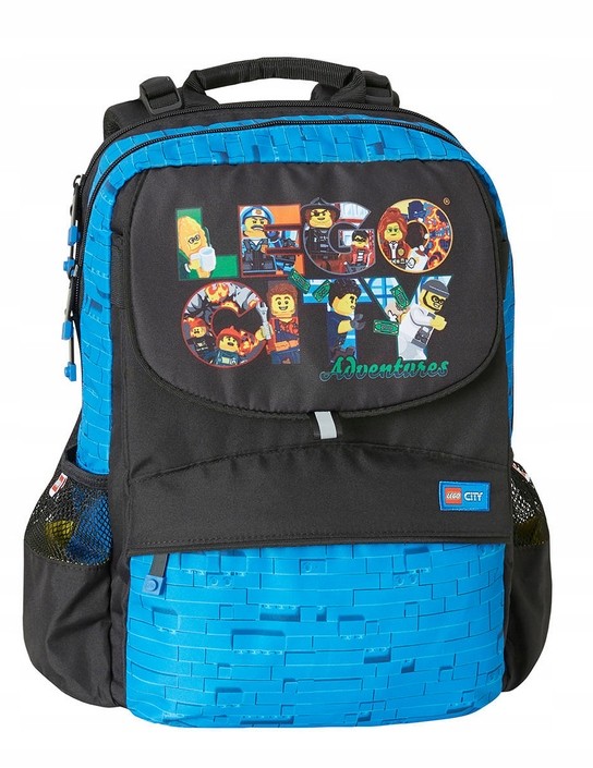 LEGO Školský Batoh HanseNCity Adventure Blue – Vodoodolný a Recyklovaný Materiál