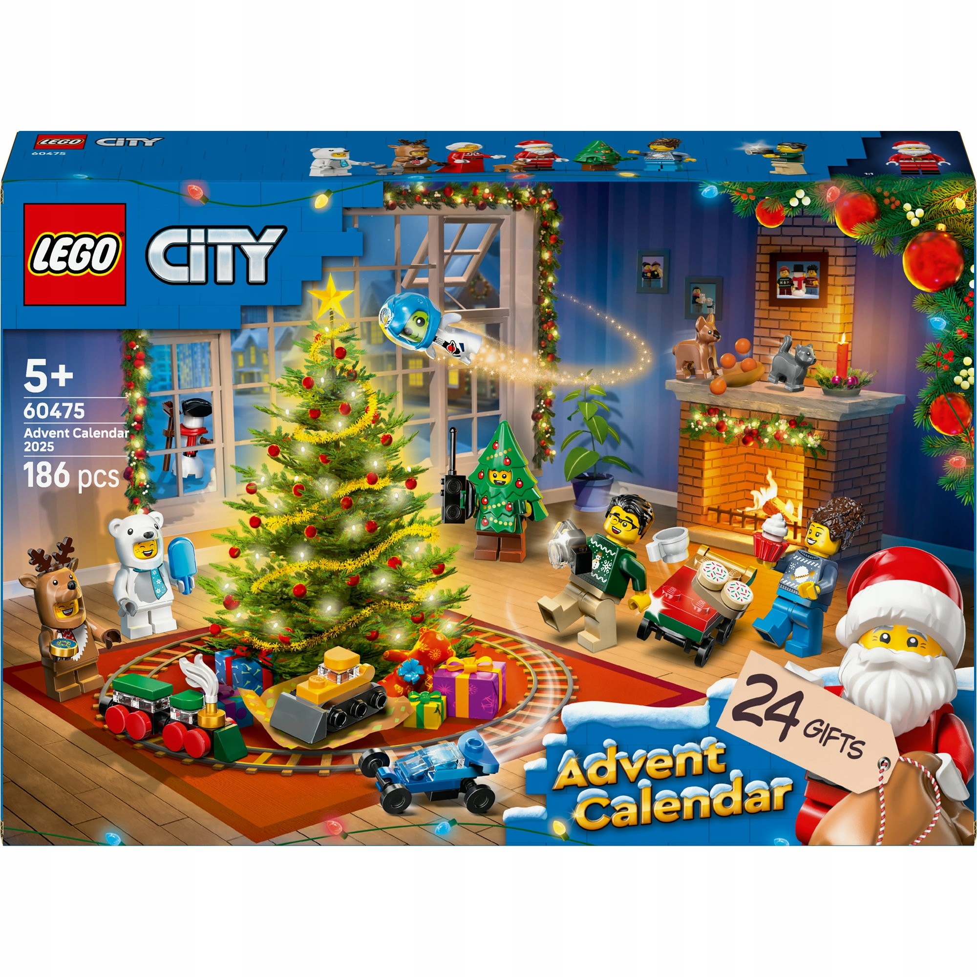 LEGO City Adventný kalendár 2025 60475