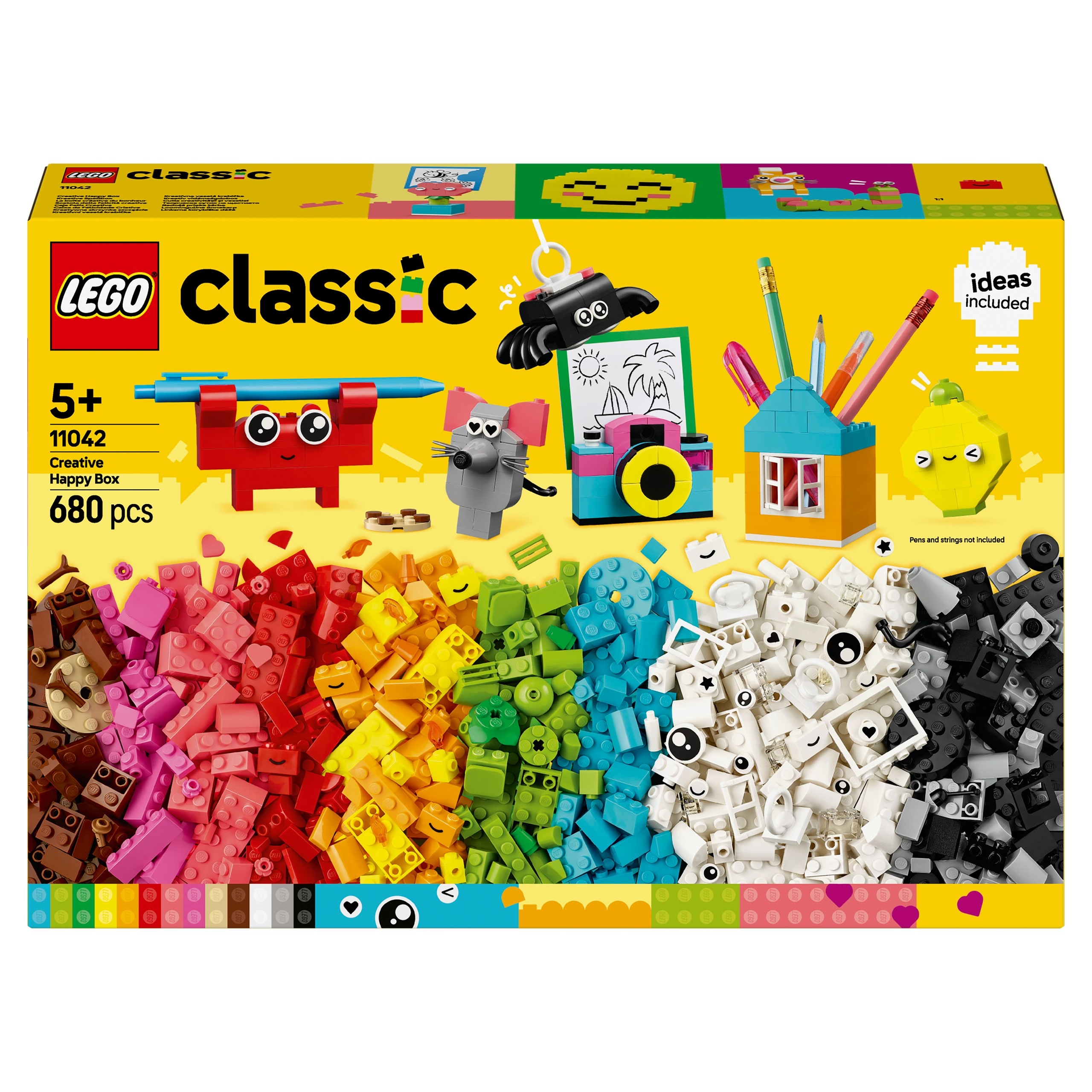 LEGO Classic Kreatívny box šťastia 11042