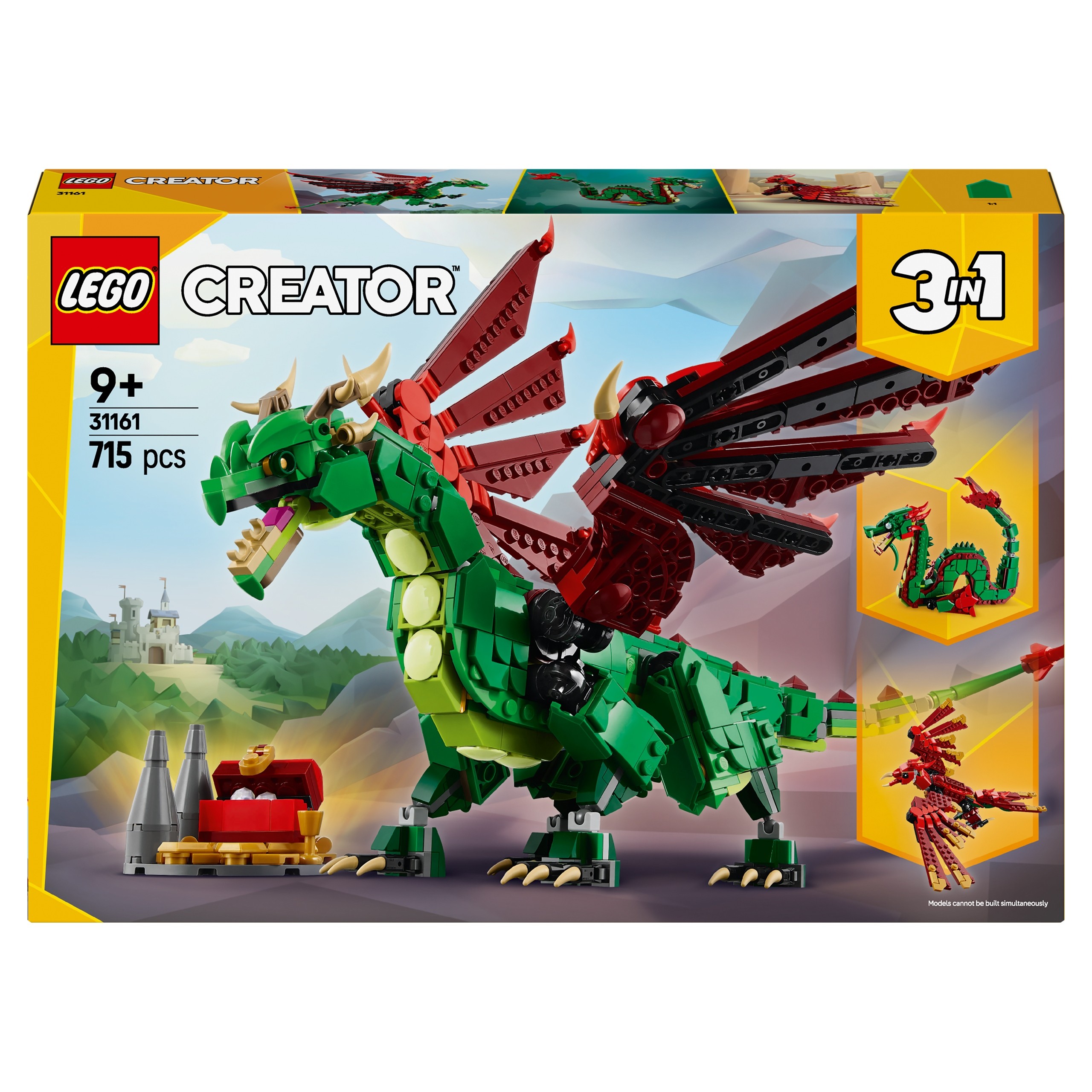 LEGO Creator 3v1 31161 Stredoveký drak