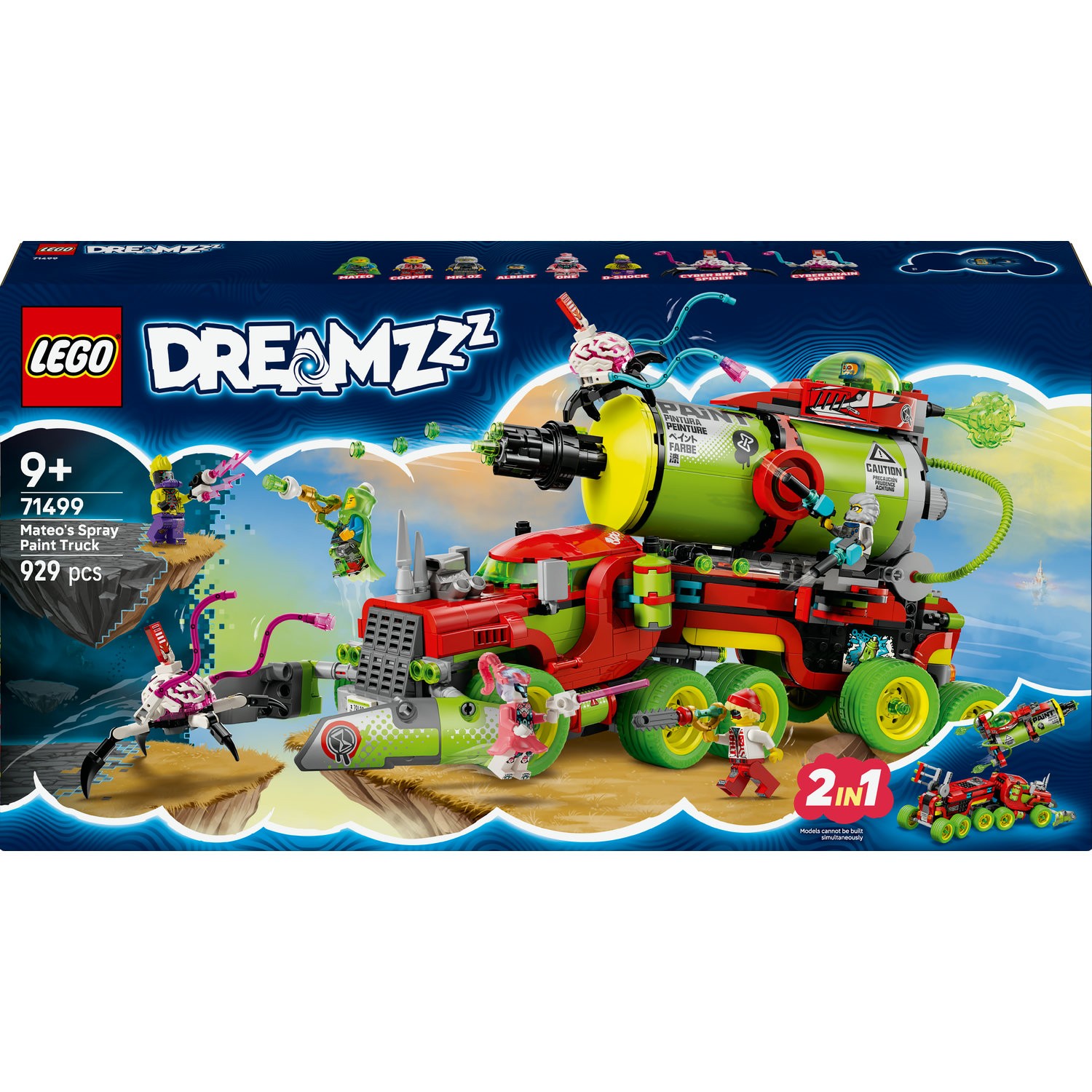 LEGO DREAMZzz 71499 DREAMZzz 71499 Mateovo vozidlo nastriekané